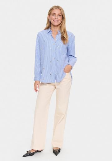 Длинная блузка