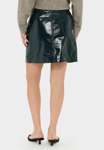 Кожаная юбка