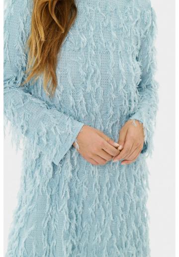 Вязаное платье