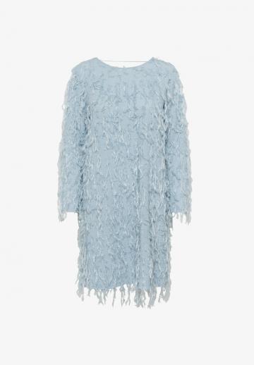 Вязаное платье