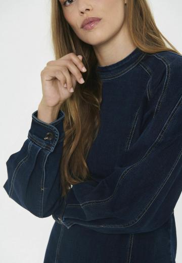 Джинсовое платье