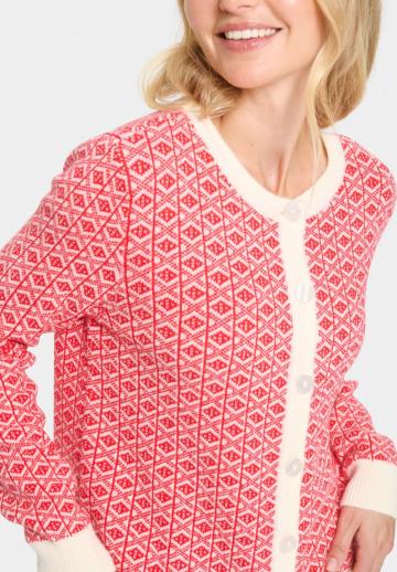 Жаккардовая кофта