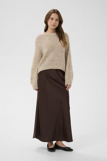 Пуловер в полоску