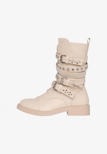 Сапоги на шнуровке