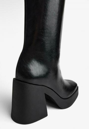 Сапоги на платформе