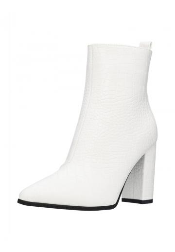 Полусапожки на высоком каблуке