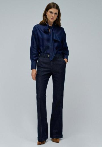 Джинсовая блузка