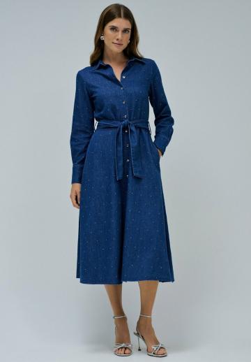 Джинсовое платье