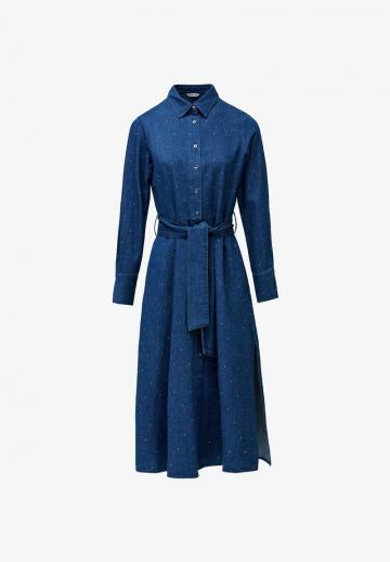 Джинсовое платье