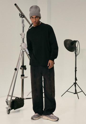 Прямые джинсы