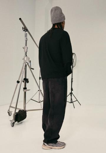 Прямые джинсы