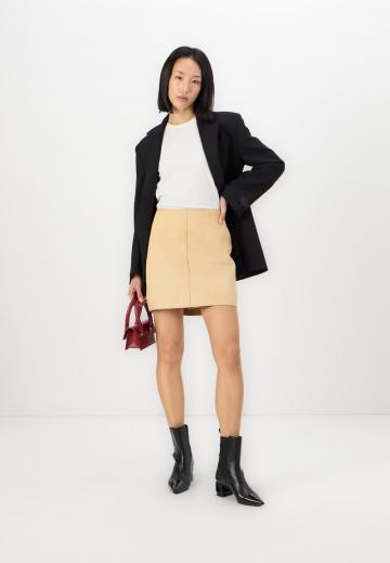 Кожаная юбка