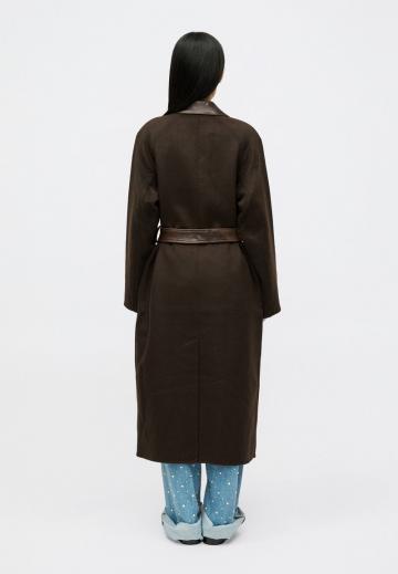 Шерстяное пальто