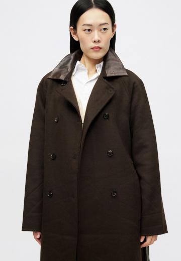 Шерстяное пальто