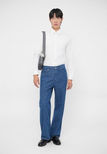 Прямые джинсы