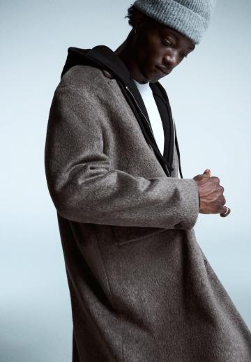 Шерстяное пальто