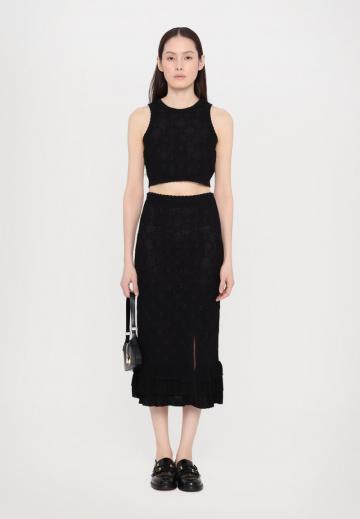 Юбка с воланами