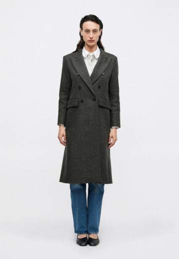Шерстяное пальто