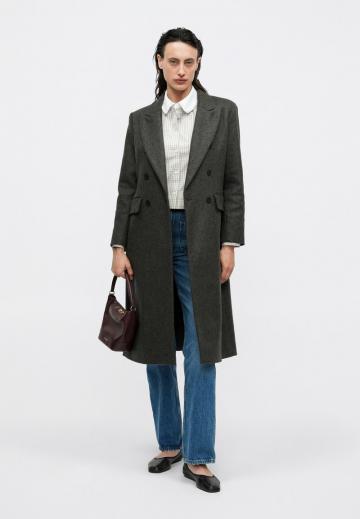 Шерстяное пальто