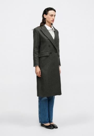Шерстяное пальто