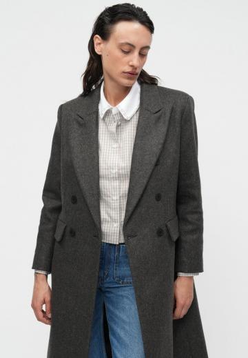 Шерстяное пальто