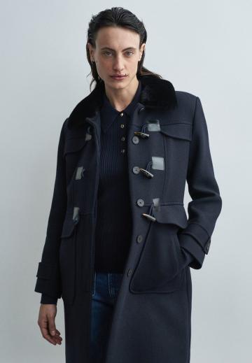 Шерстяное пальто