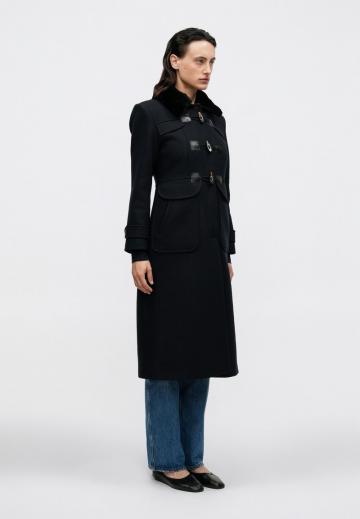 Шерстяное пальто