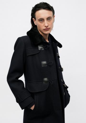 Шерстяное пальто