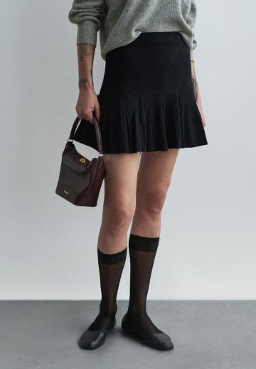 Вязаная юбка