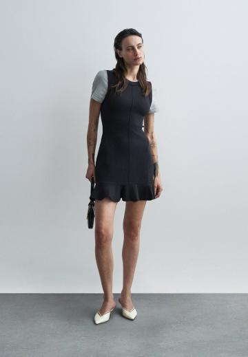 Вязаное платье