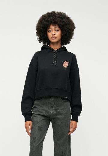 Пуловер с капюшоном