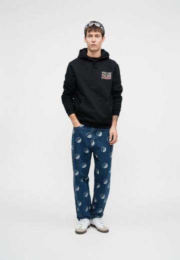 Пуловер с капюшоном