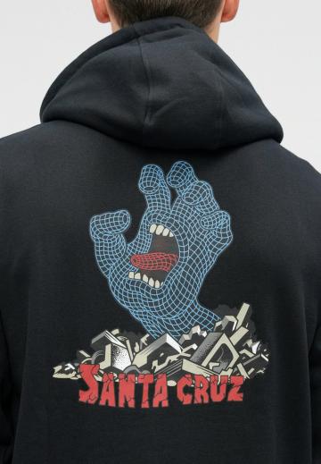 Пуловер с капюшоном