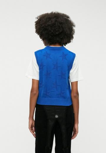 Джинсовая жилетка