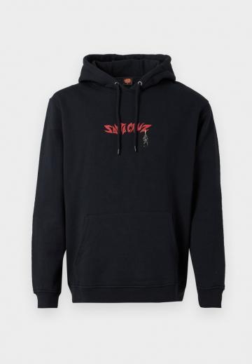 Пуловер с капюшоном