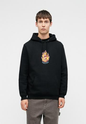 Пуловер с капюшоном