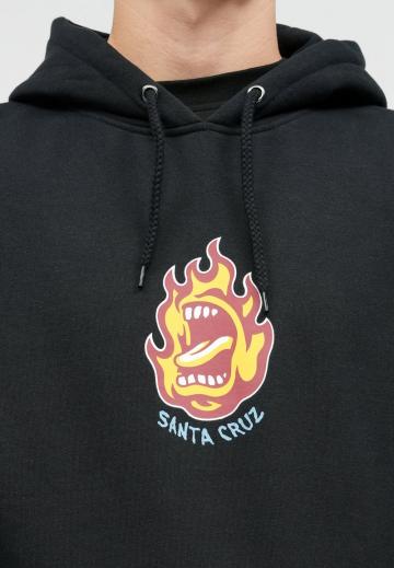 Пуловер с капюшоном