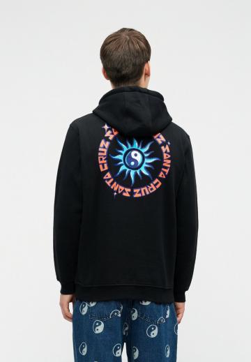 Пуловер с капюшоном