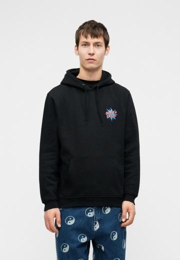 Пуловер с капюшоном