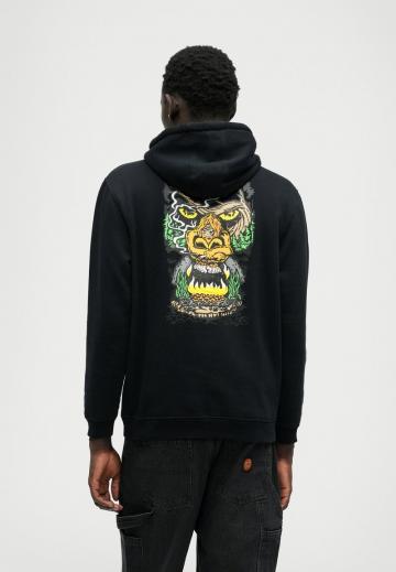 Пуловер с капюшоном