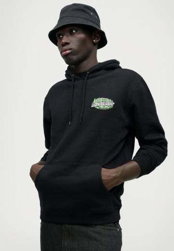 Пуловер с капюшоном