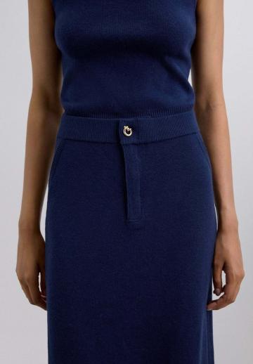 Вязаная юбка