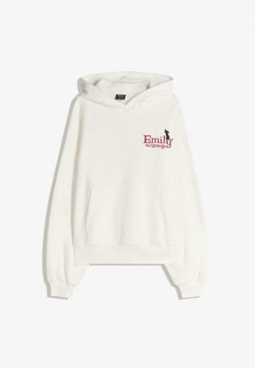 Пуловер с капюшоном