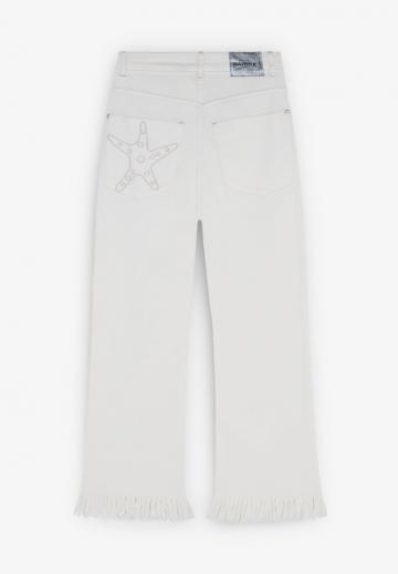 Прямые джинсы