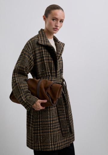 Шерстяное пальто