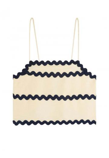 Топ на бретельках