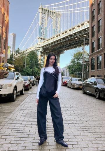 Топ на бретельках