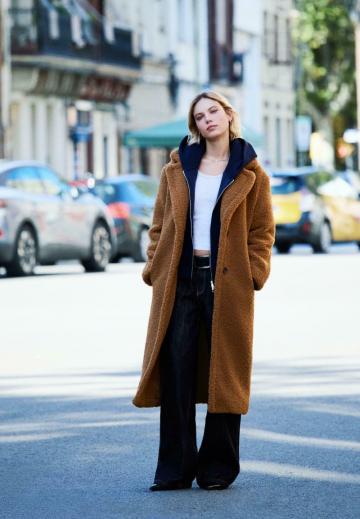 Шерстяное пальто