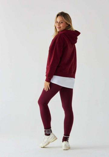 Пуловер с капюшоном