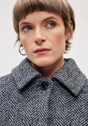 Шерстяное пальто